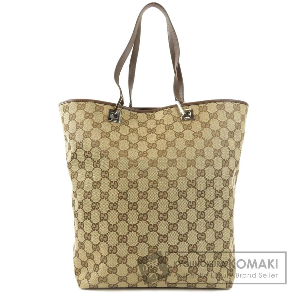 Gucci GG canvas tote Shoulder bag Brown